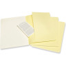 Набор блокнотов MOLESKINE Cahier Journal Pocket, нелинованный, нежно-желтый, 3 шт. CH013M23