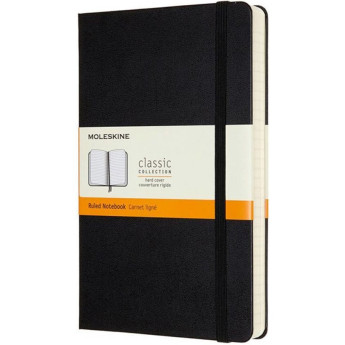 Блокнот MOLESKINE Classic Large, в линейку, чёрный