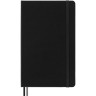 Блокнот MOLESKINE Classic Large, без разлиновки, чёрный QP062