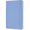 Блокнот MOLESKINE CLASSIC POCKET нелинованный, голубая гортензия QP613B42