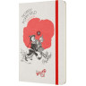 Блокнот MOLESKINE LE WIZARD OF OZ LARGE линейка, белый Poppy Field LEWOZQP060PF