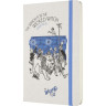 Блокнот MOLESKINE LE WIZARD OF OZ LARGE нелинованный, белый Wicked Witch LEWOZQP062WW