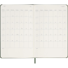 Еженедельник MOLESKINE CLASSIC WKNT, датированный, 144стр., Large, зеленый DHK1512WN3